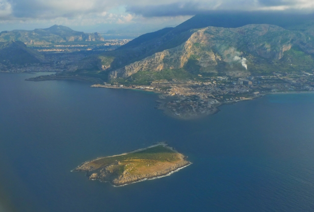 Vista su Isola delle Femmine