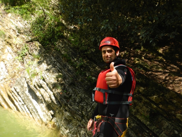 Barranquismo Ruta Río Verde Valbelluna 4 horas