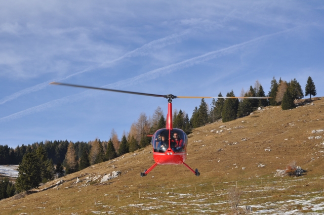 El helicóptero 