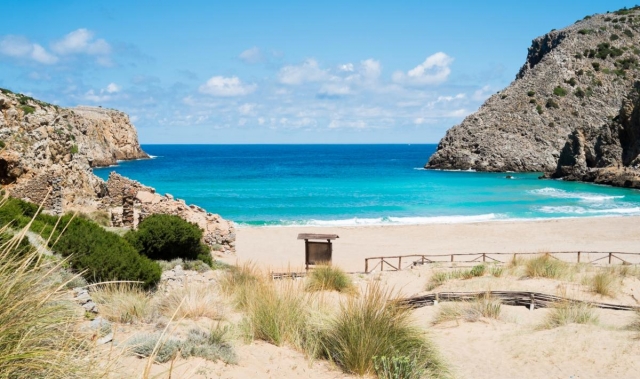  Ein herrlicher kleiner Strand von Cala Domestica 