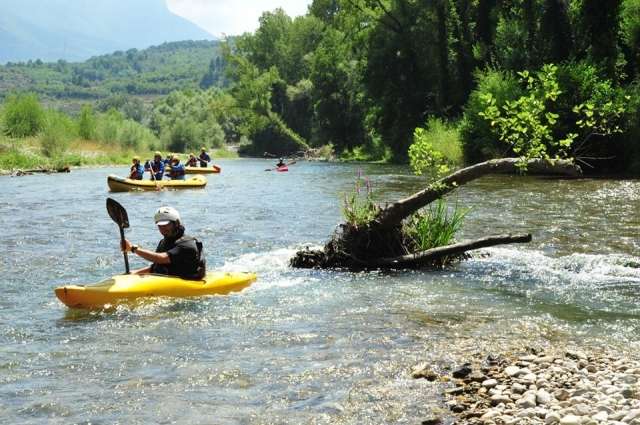 Fun in the river 