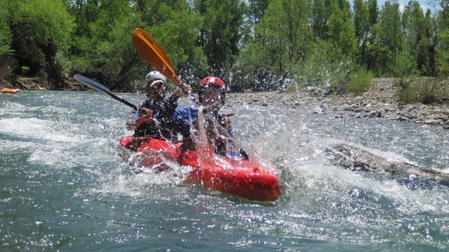  Braving the rapids 