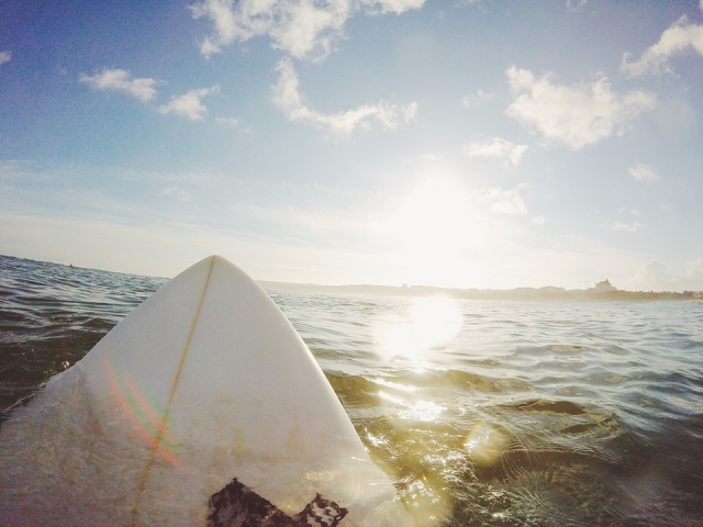  La mer vue des vagues