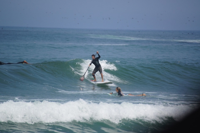 Parmi les vagues avec SUP