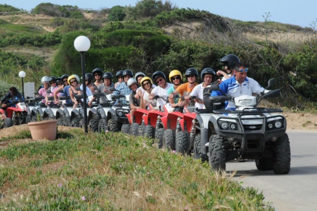Quads en excursion 