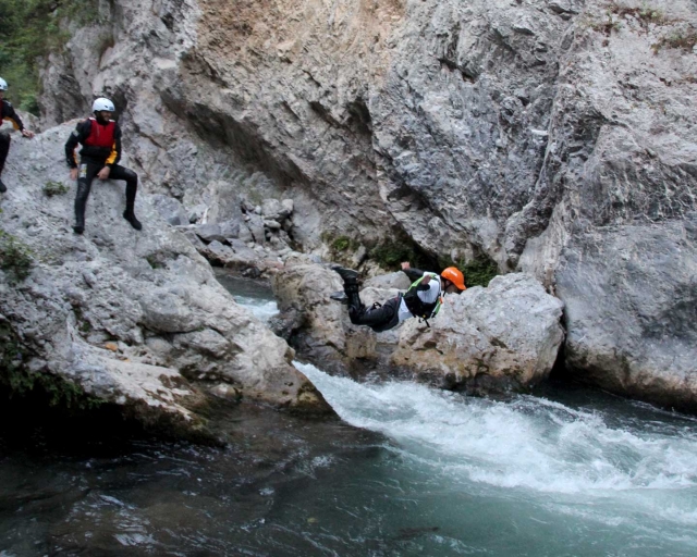  A dip in the river 