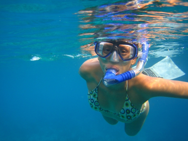 Snorkeling au large 