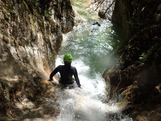  In the creek 