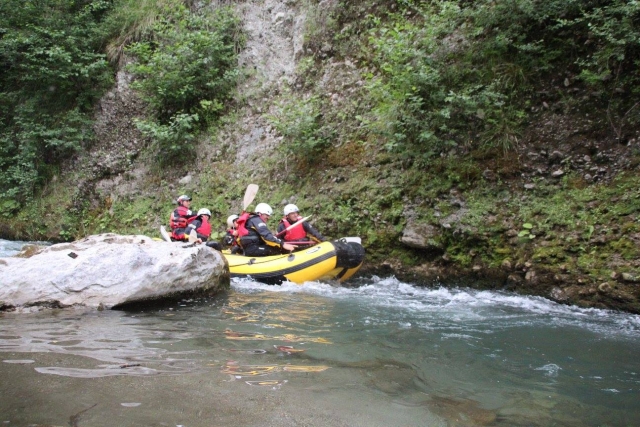 discesa rafting