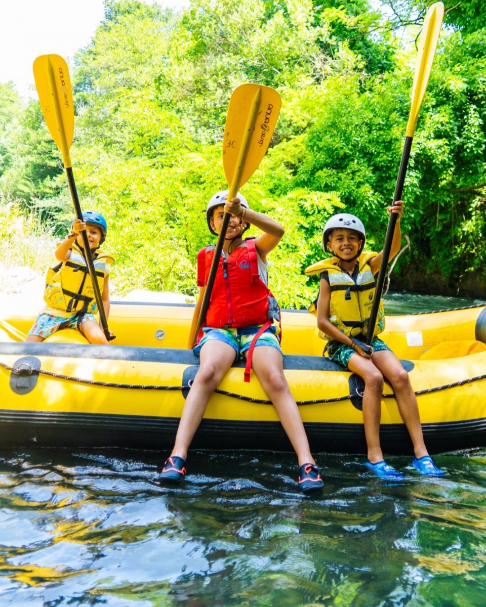  Rafting pour les enfants