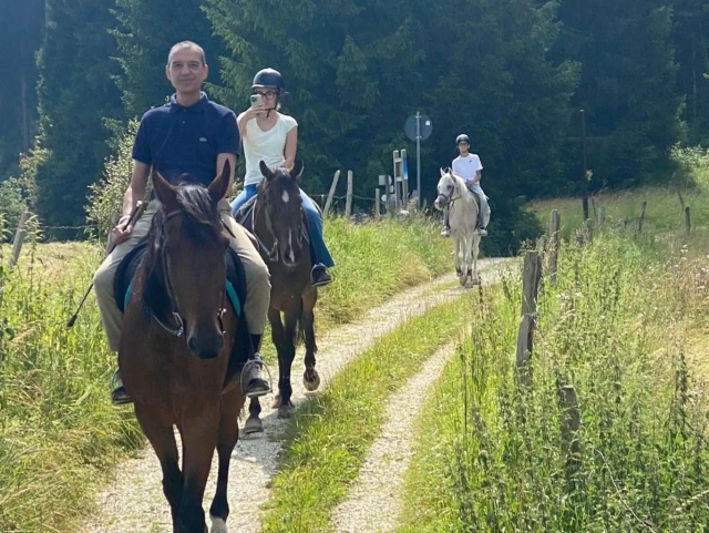 在阿隆特的贝里奇山骑马 1 小时