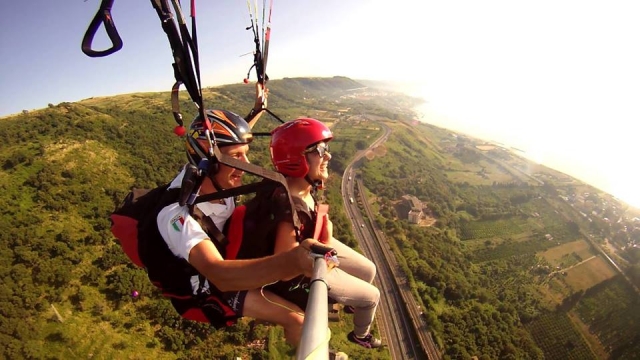 In volo sulle colline di Vibo Valentia