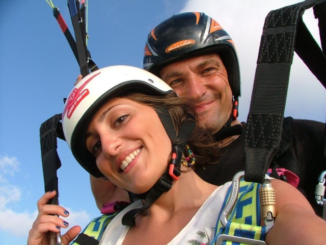 Un selfie in volo