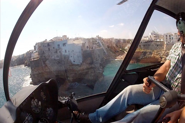  Flying over Polignano a Mare 