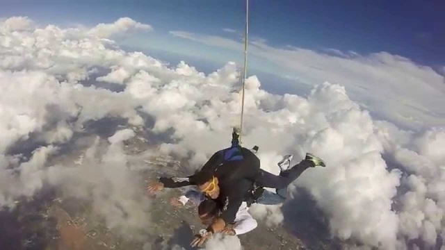  Fliegen über den Wolken 