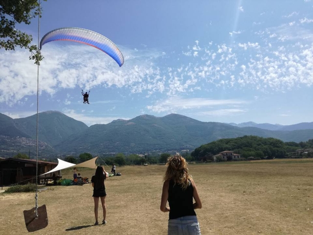  During the landing phase 