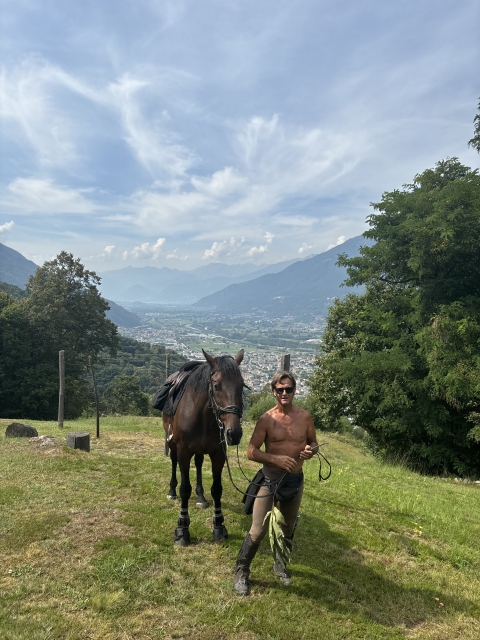 Prima di salire in sella