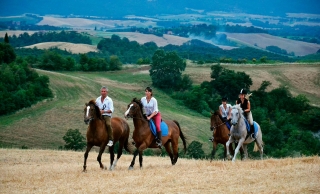 Zweistündiger Reitausflug nach Mompeo