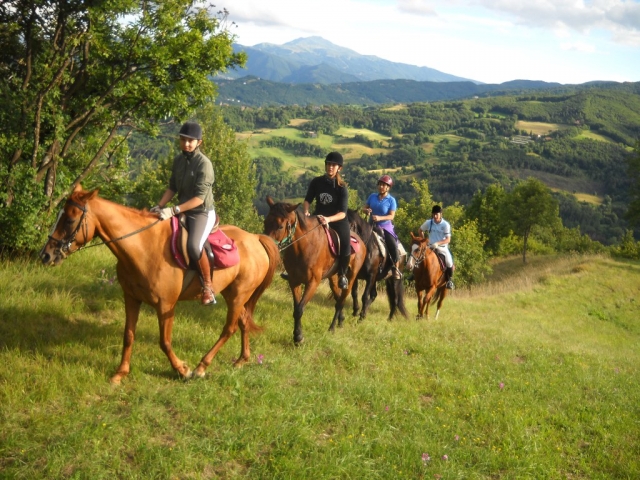 Aventuras nas colinas de Rieti 