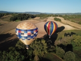 Gemeinsamer Heißluftballonflug Torre del Mangia 1 Stunde