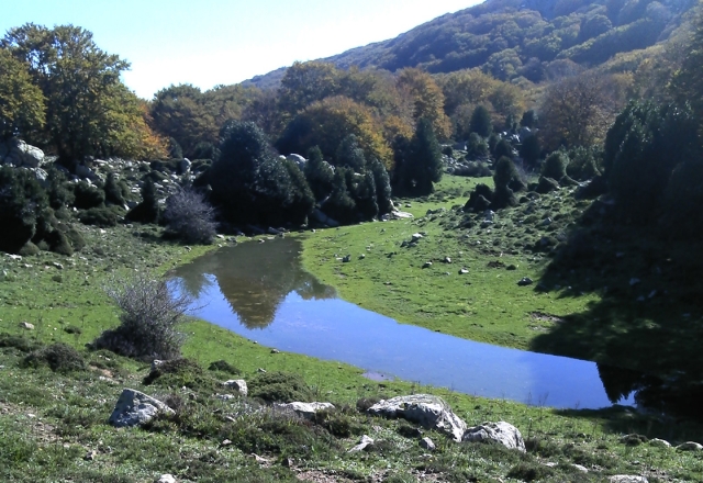  L'étang du gorgonero 