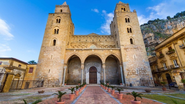 il bellissimo duomo di Cefalù