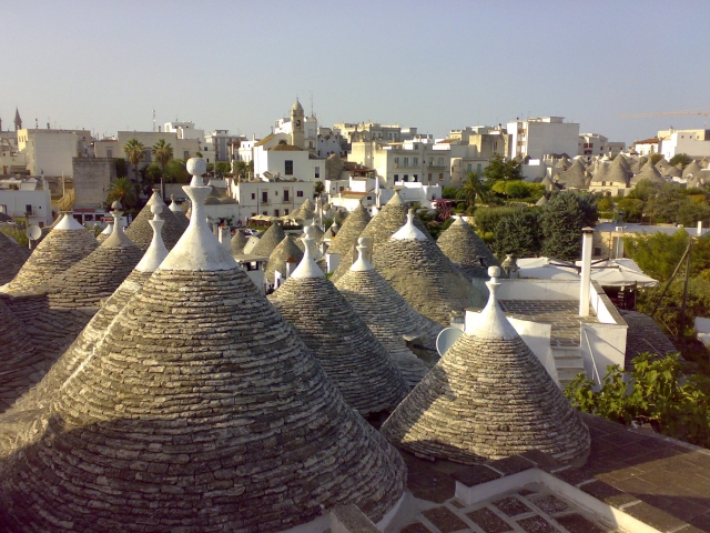 Vista con i trulli