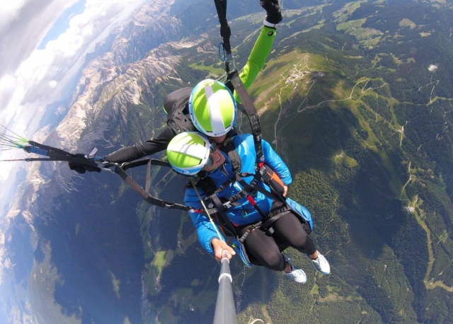  Zweisitzer-Pilot im Trentino