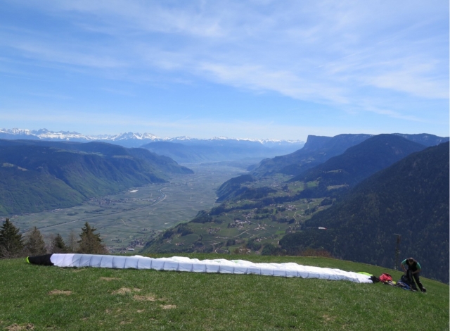 Vorbereitung vor dem Start 