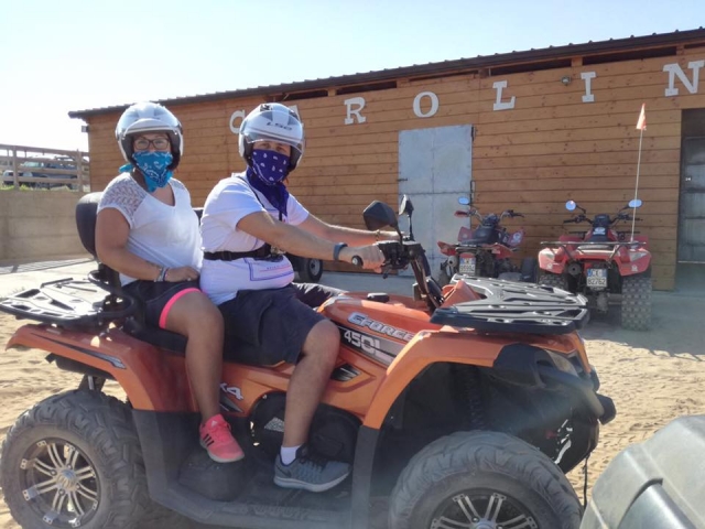 Partenza dal ranch