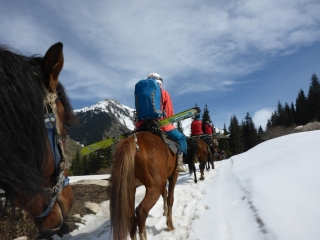 Dérapage de ski (2h), Campitello di Fassa