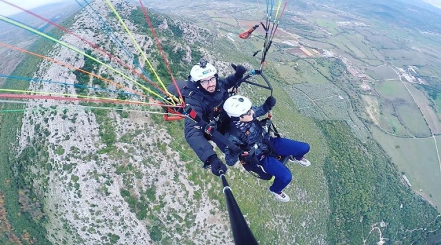 Capaccio dall'alto