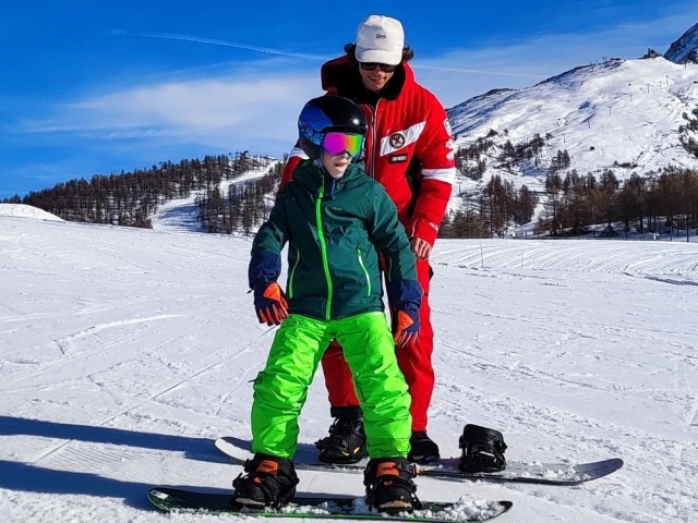 Cours de snowboard (1 jour - haute saison), Sestriere