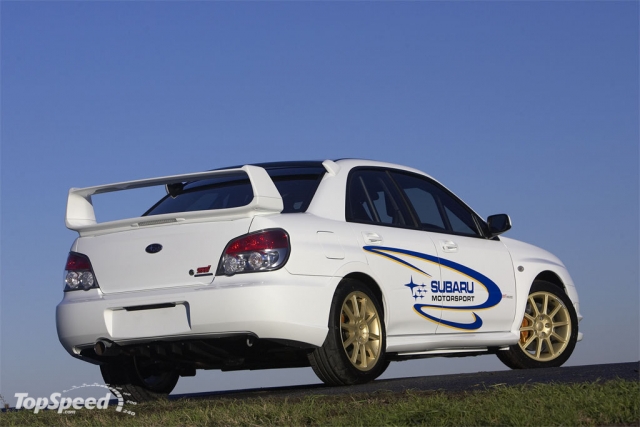 a sporty Subaru