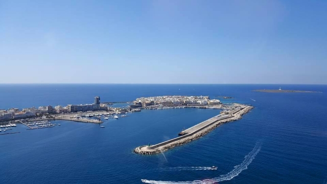 Il porto dall alto
