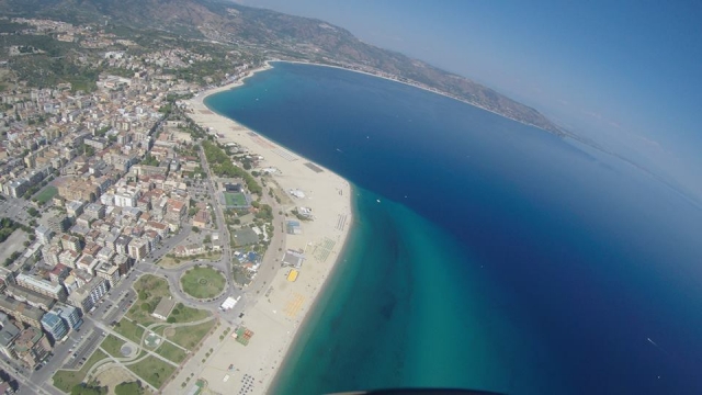  Une autre vue d'en haut de notre plage 
