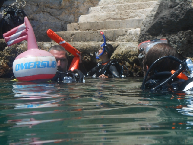 Organizzazione pre-immersione
