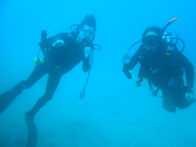 Durante le immersioni