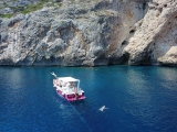 3-hour boat tour on the Adriatic and Ionian Sea
