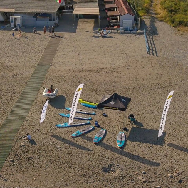  Unsere SUP-Boards warten auf Sie