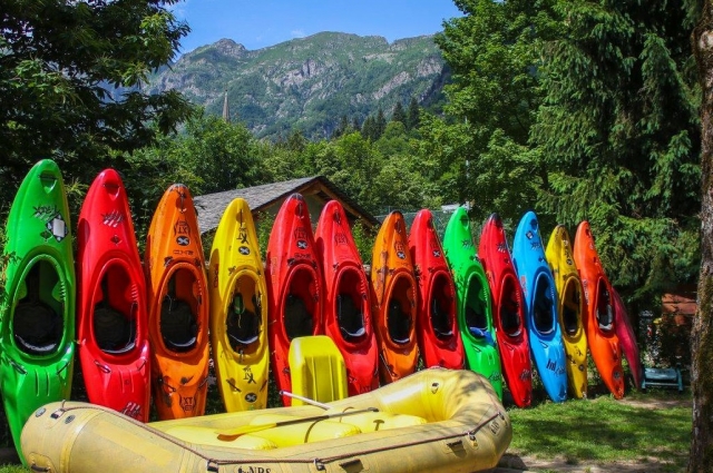 3 horas en canoa en Val di Sesia 