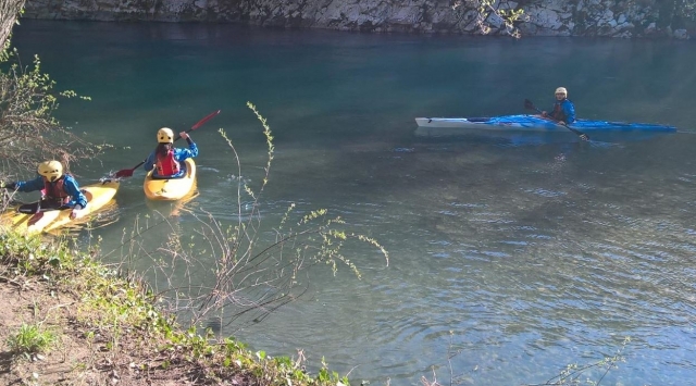  Canoe excursion along the Sele river 