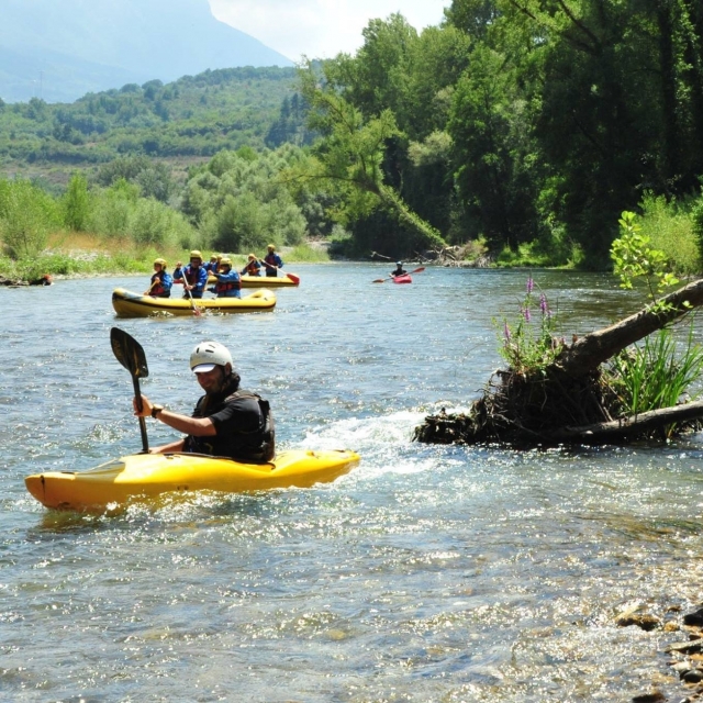  Canoeing day in the province of Salerno 