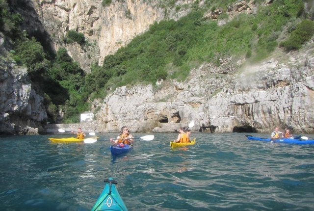  A canoeing day in Campania