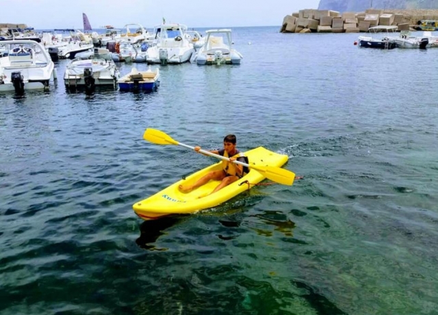 canoeing course for children 