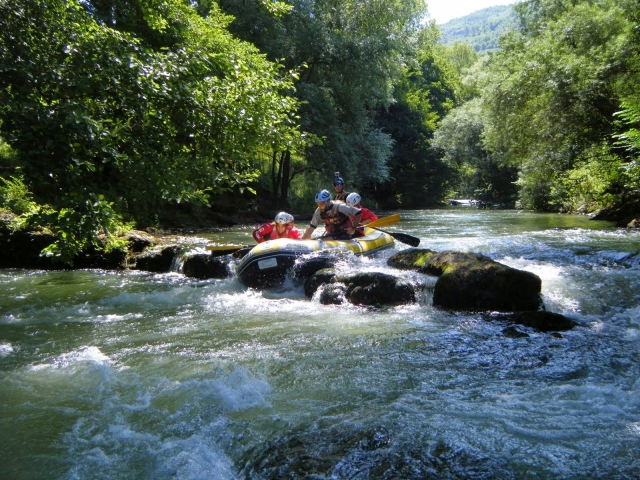 Rafting avec guide environnemental dans le Cilento 