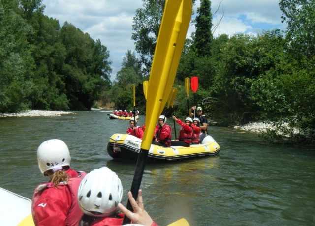 Escursione di gruppo sul fiume Sele
