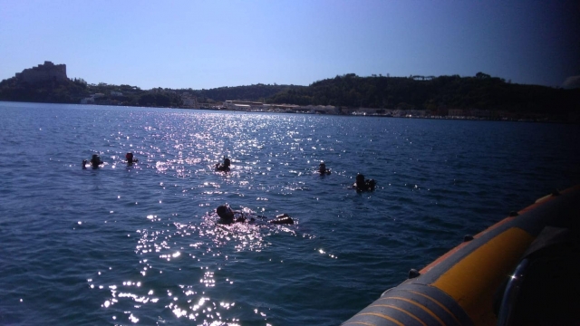 In the sea of Naples 
