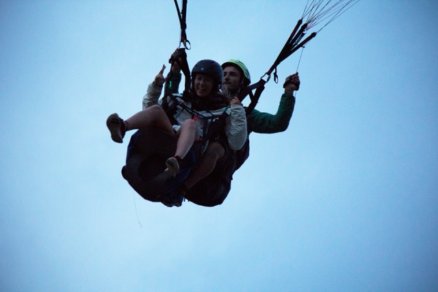  We're returning to land! 