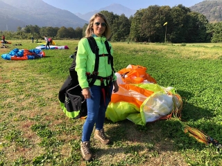 Parapente y aperitivo en el Valle del Orco 15 m